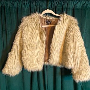 Faux fur Coat, XL